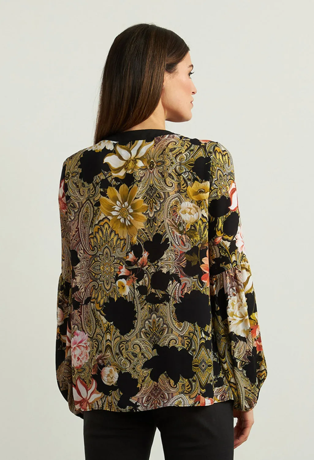 Paisley Georgette Blouse