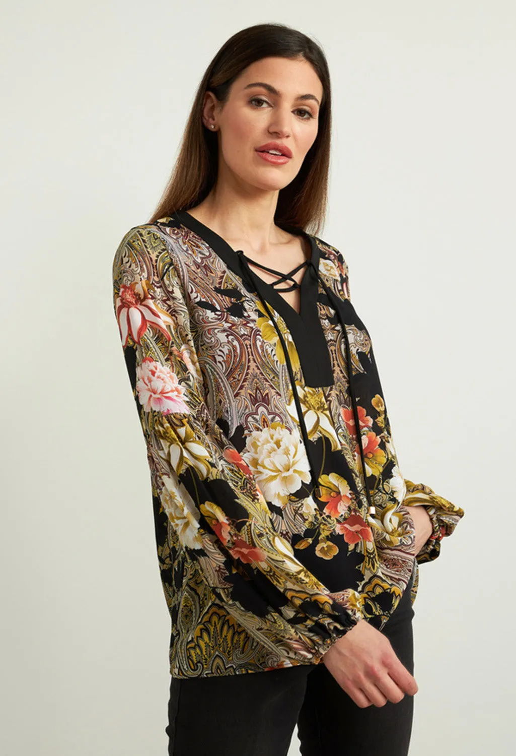 Paisley Georgette Blouse