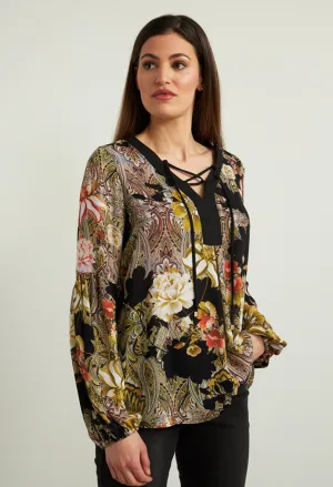 Paisley Georgette Blouse