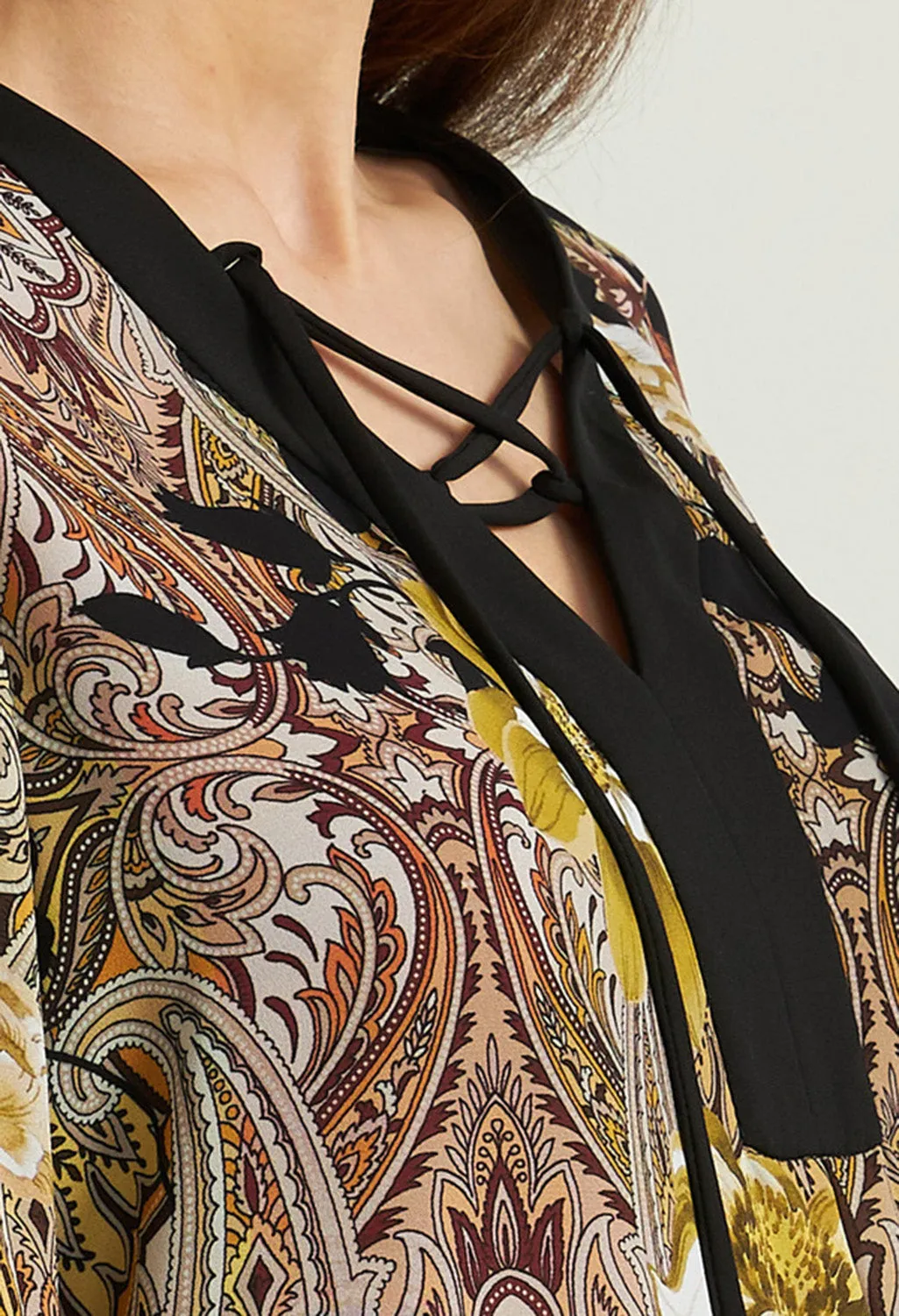 Paisley Georgette Blouse