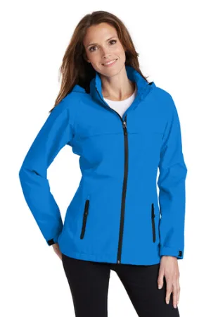 Port Authority Ladies Torrent Direct Blue Heather Waterproof Jacket L333