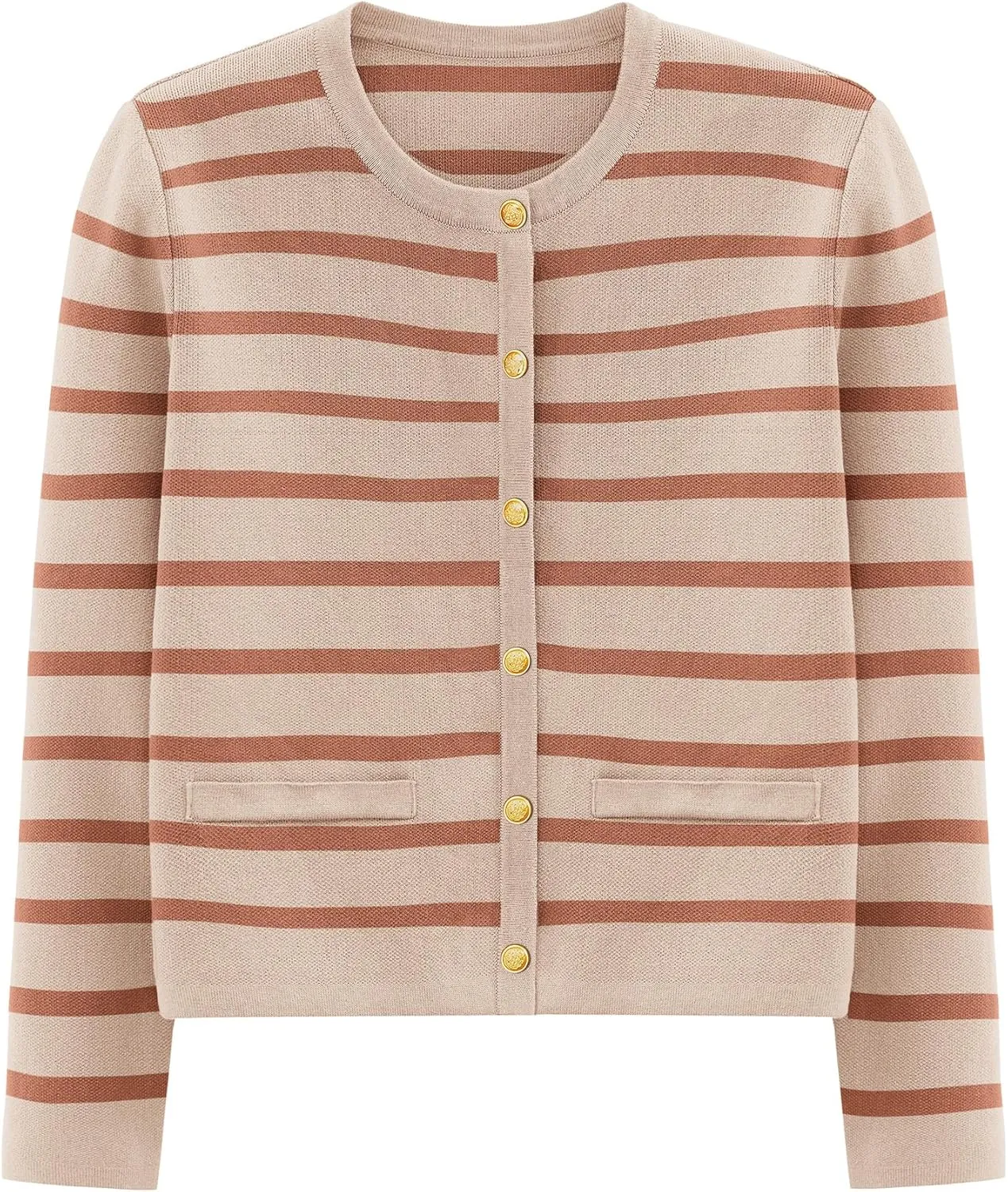 PRETTYGARDEN Women's Winter Cardigan Sweaters Button Down Open Front Long Sleeve Knit Cardigans Shirt Trendy Outerwear