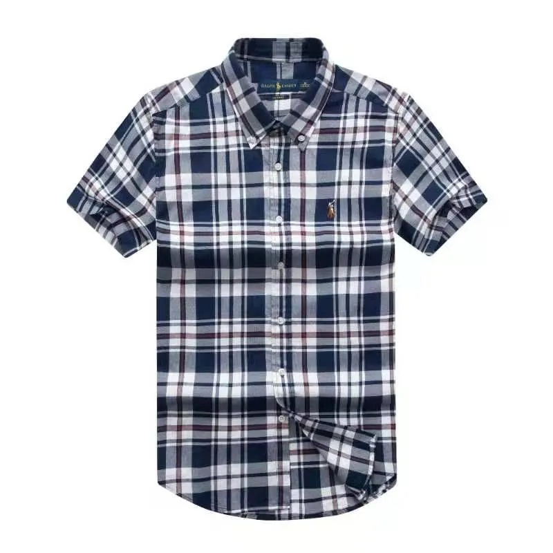 PRL Logo Embroidered Multi-Coloured Designed Short Sleeve Shirt