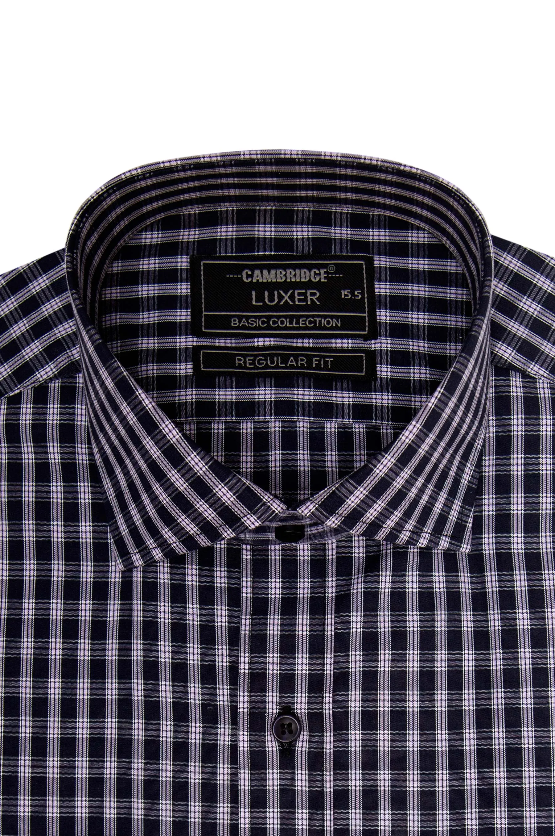 REGULAR FIT â€“ DRESS SHIRT â€“ COTTON BLEND - YARN DYED