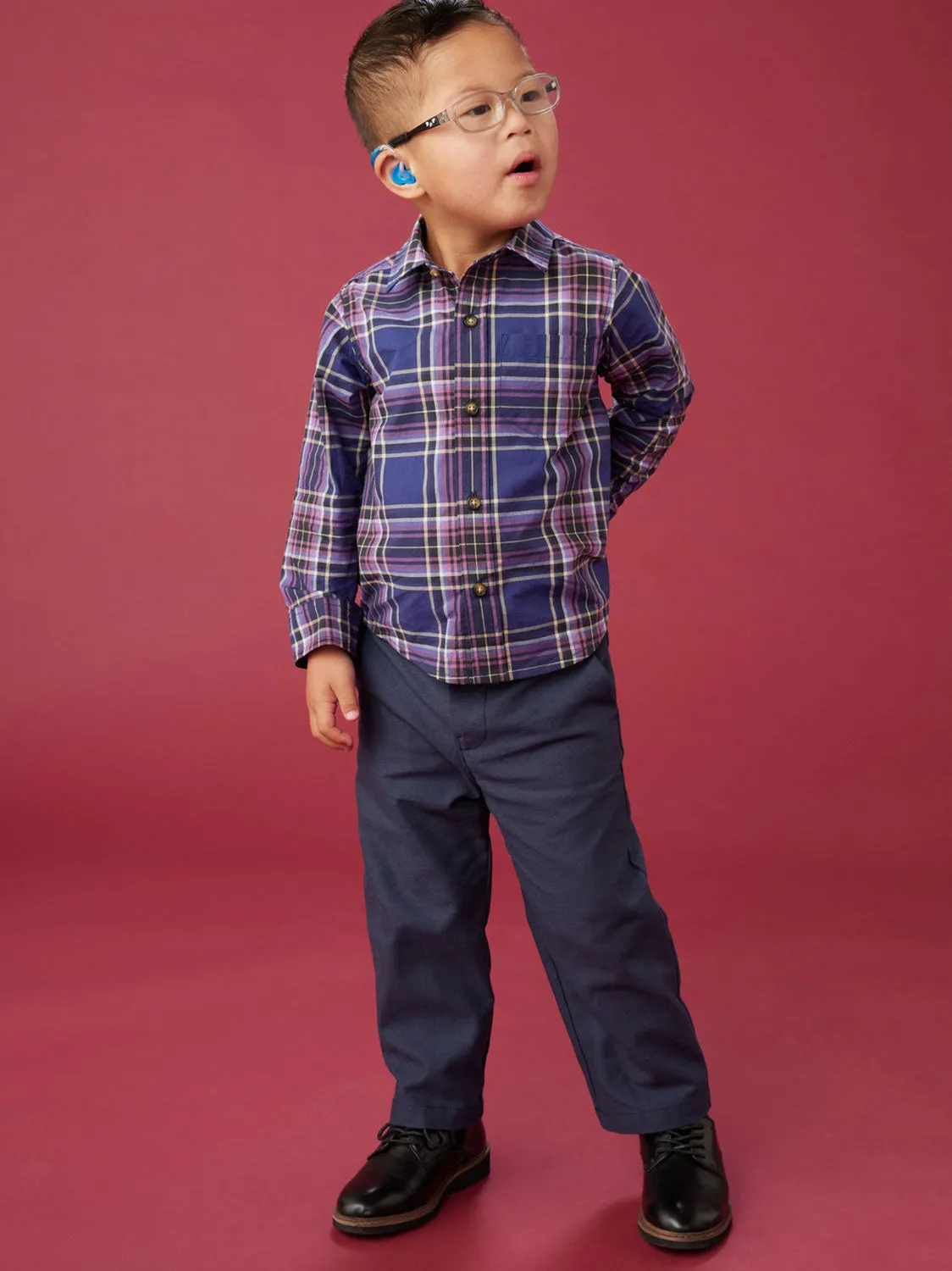 Relaxed Twill Pants - Indigo - FINAL SALE