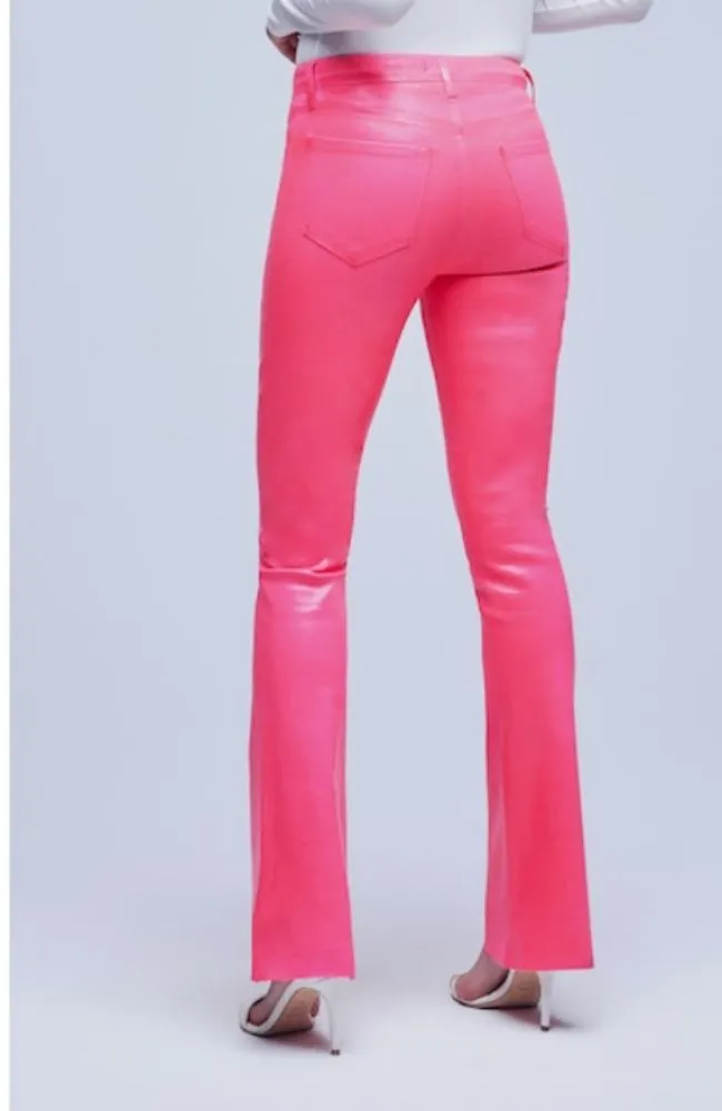 Ruth High Rise Straight Raw Hem Jean