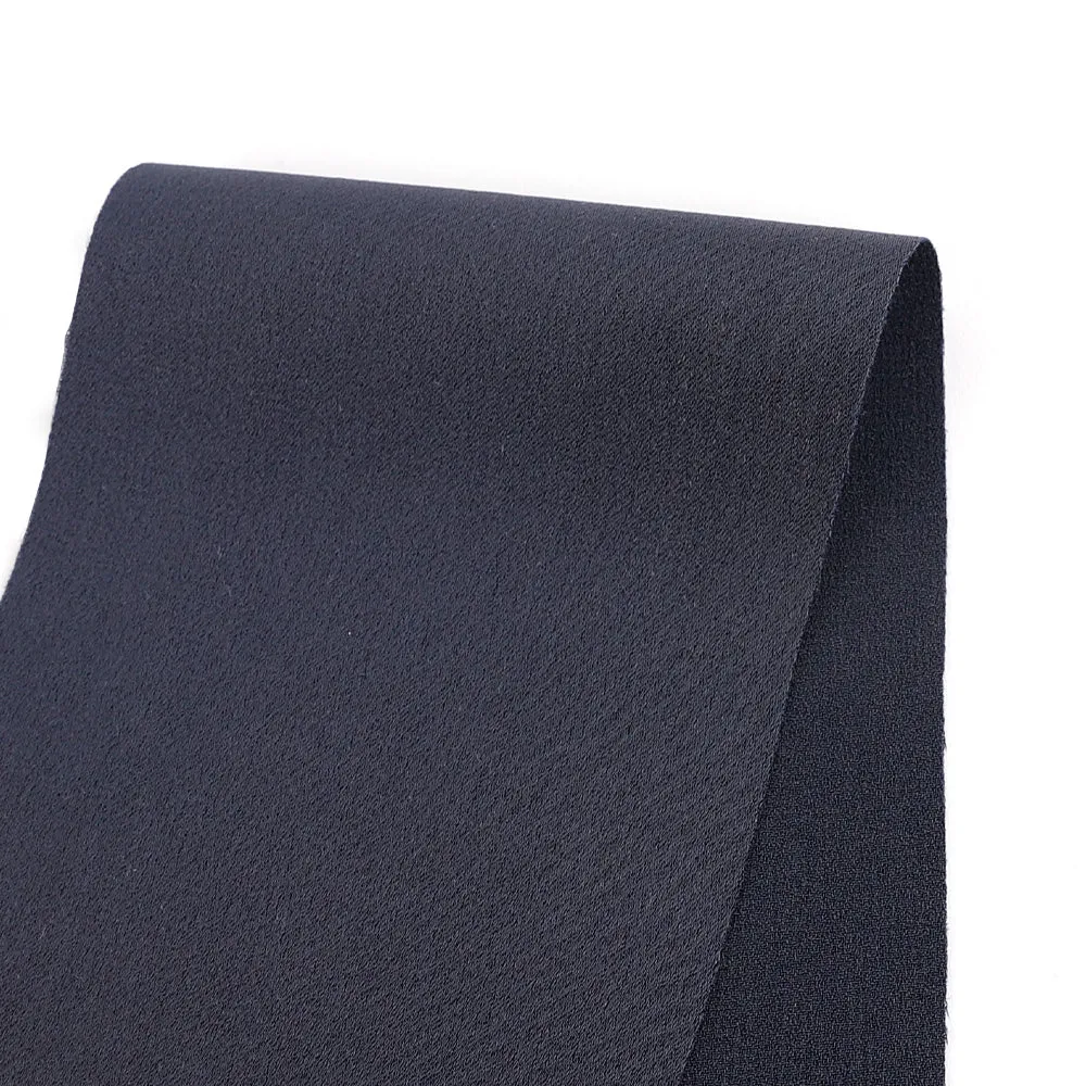 Satin Backed Crepe - Shadow (remnant)