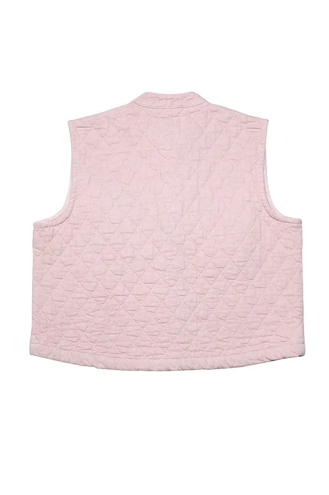 Seventy   Mochi Pablo Peony Pink Waistcoat