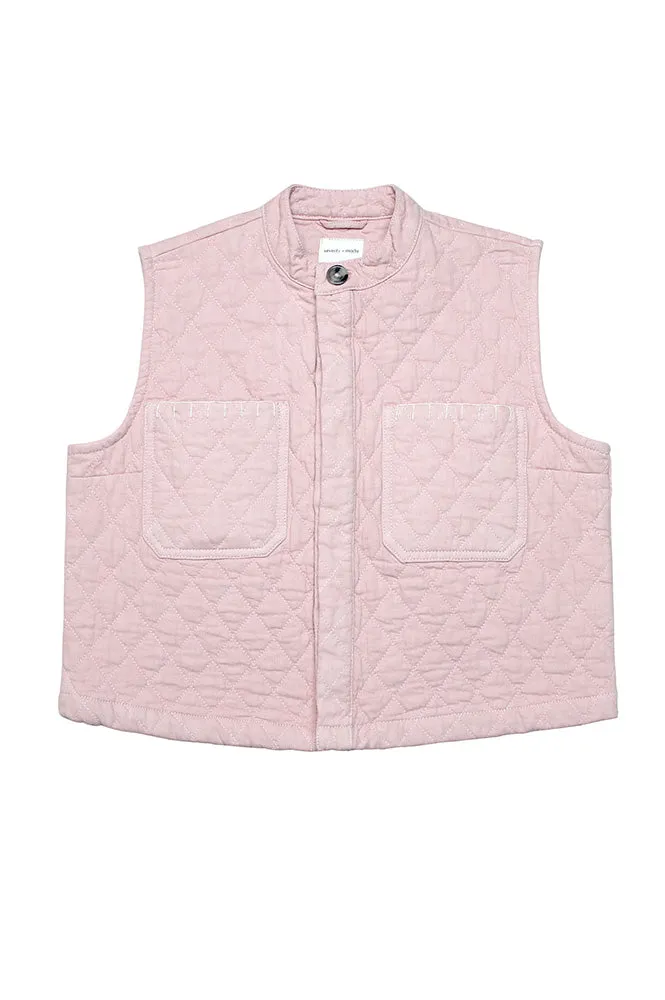 Seventy   Mochi Pablo Peony Pink Waistcoat