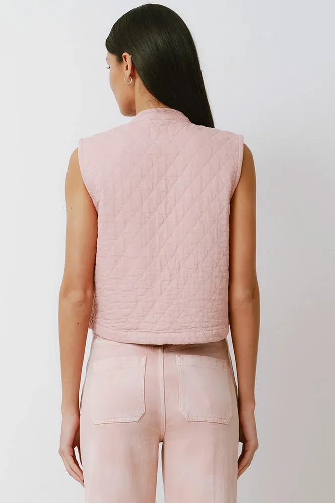 Seventy   Mochi Pablo Peony Pink Waistcoat