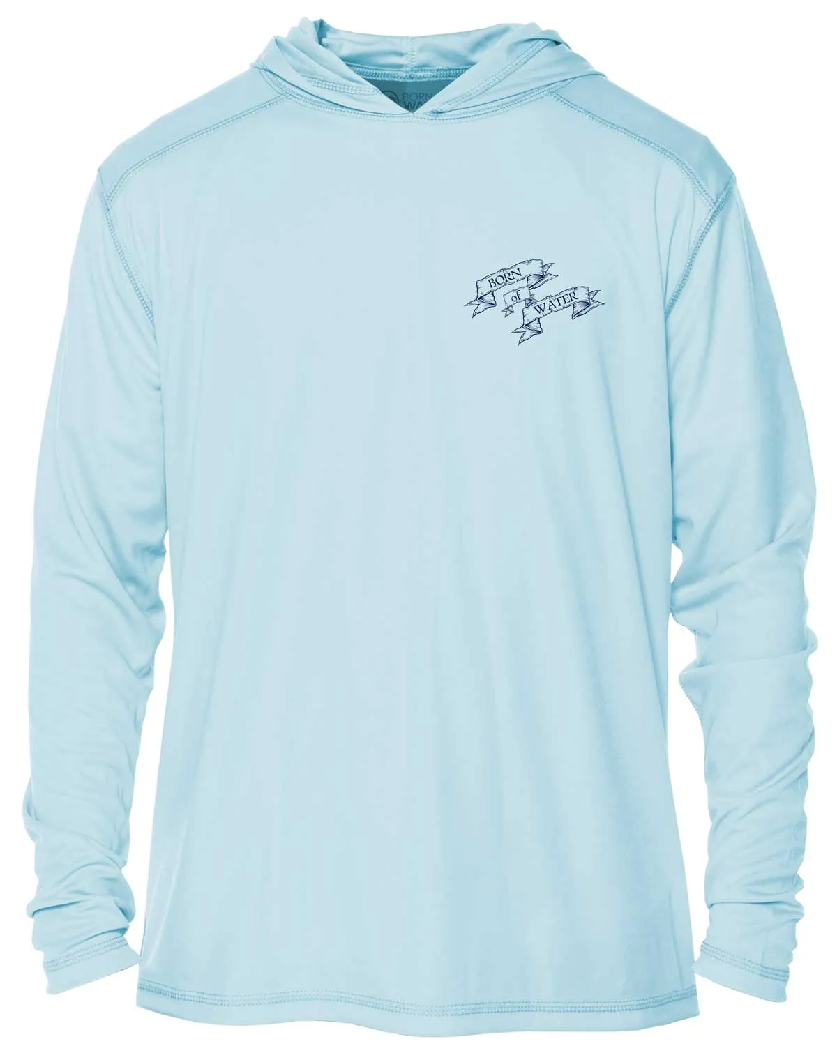 Skull and Spearguns UV/UPF 50  Long Sleeve Long Sleeve Hoodie