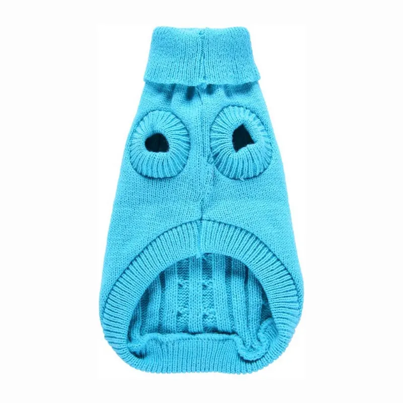 Small Dog Sweater, Warm Pet Sweater, Knitted Classic Dog Sweaters