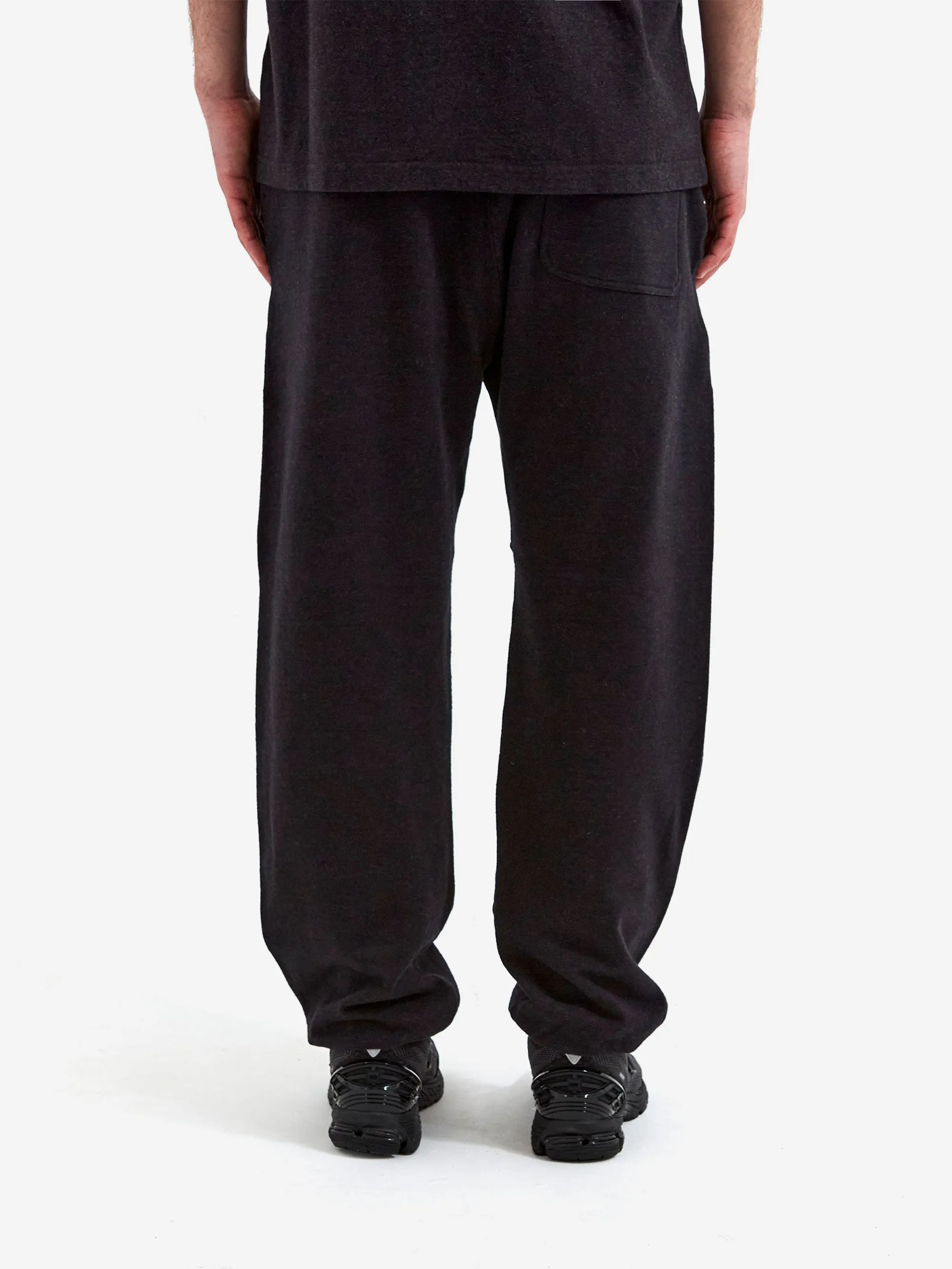 Snow Peak Recycled Cotton Sweat Pants - Black