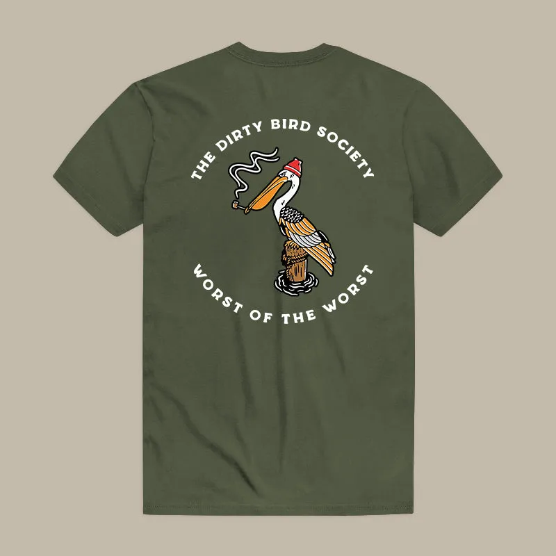 The Dirty Bird Society Printed Men's T-shirt