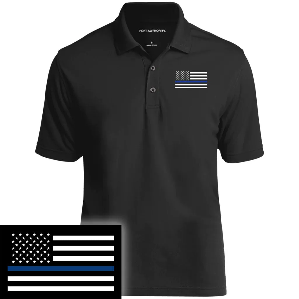 Thin Blue Line Polo (Golf) Shirt
