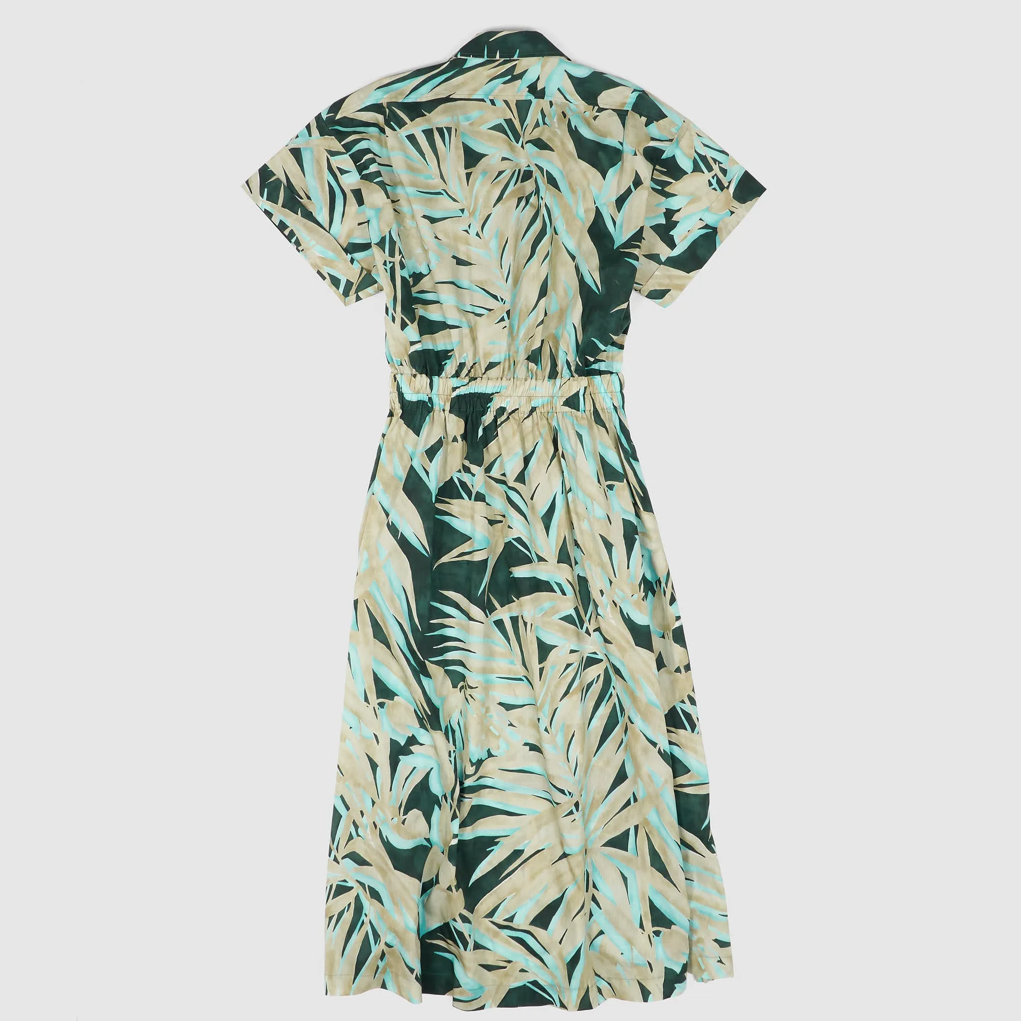 Tintoria Mattei Ladies Palm Tree Print Dress
