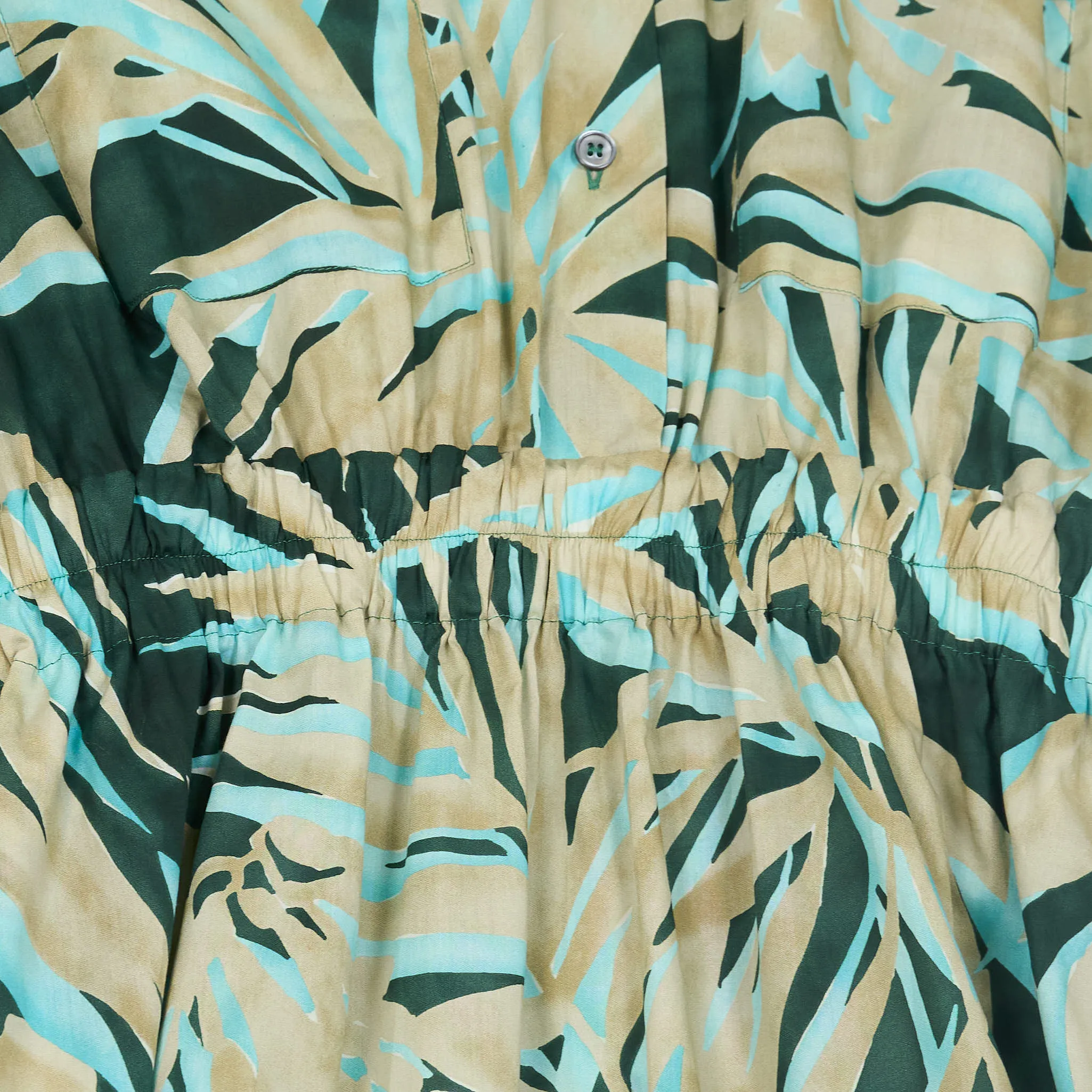 Tintoria Mattei Ladies Palm Tree Print Dress