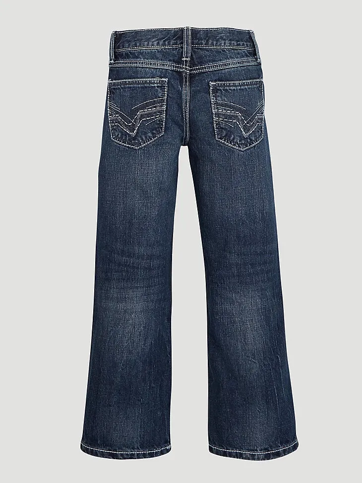 Toddler Boys Wrangler® 20X® Vintage Bootcut Slim Fit Jean in Canyon Lake