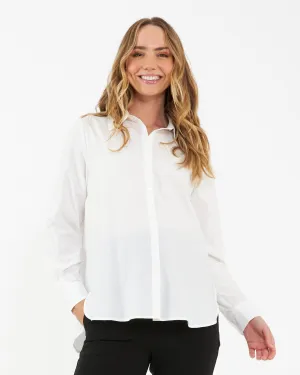 Tori Classic Shirt  White