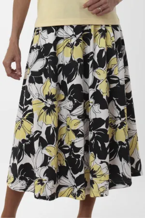 Two Panel Floral Skirt
