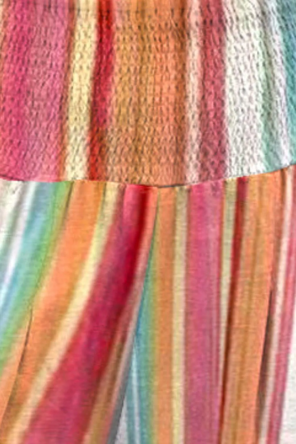 Vacation Chill Elastic Waist Striped Palazzo Pants