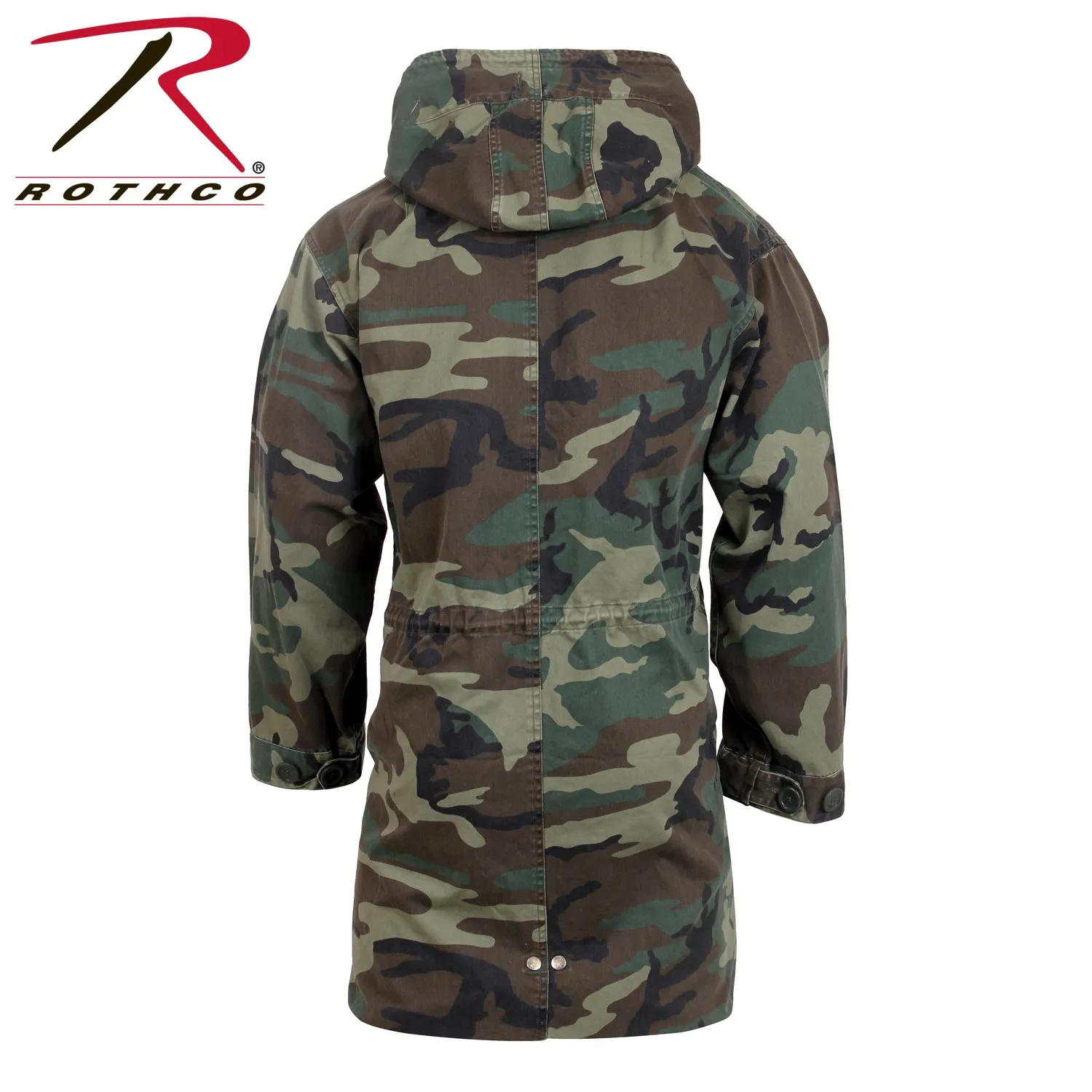 Vintage Camo M-51 Fishtail Parka
