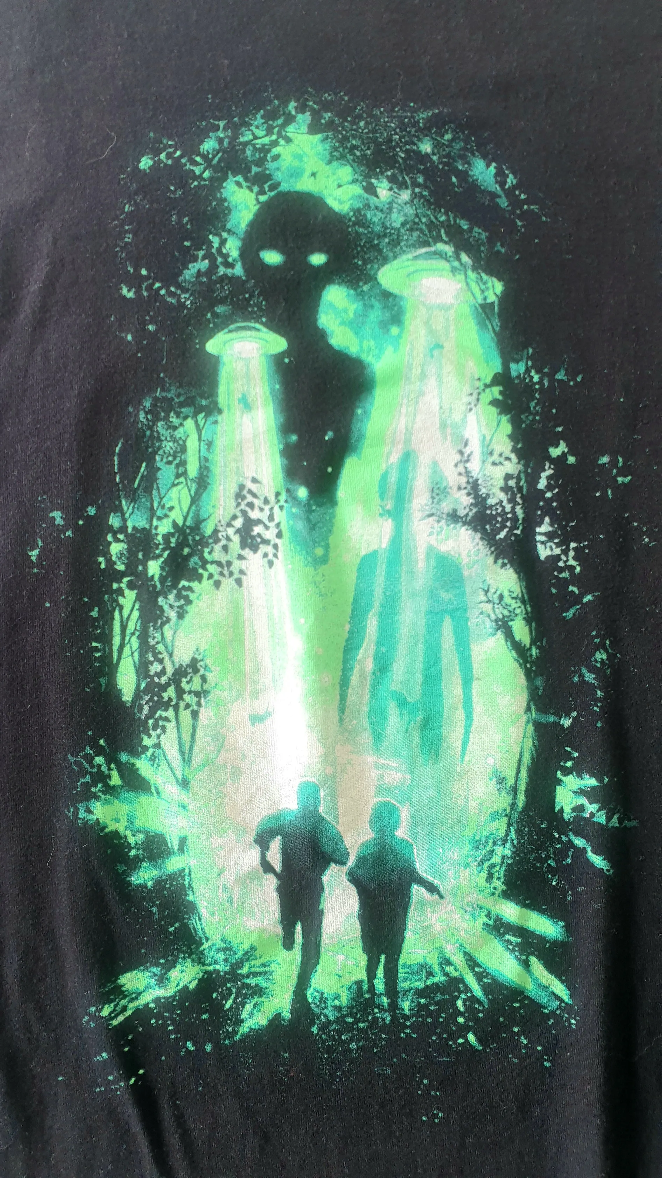 Vintage X Files Ladies T-Shirt (Medium to Large)