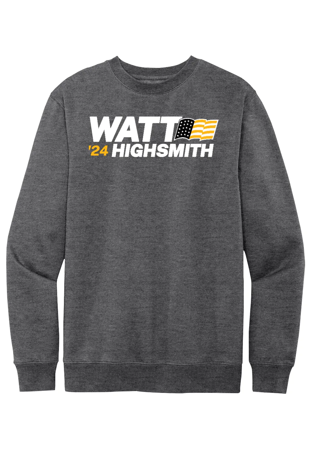 Watt Highsmith '24 - Fleece Crewneck Sweatshirt