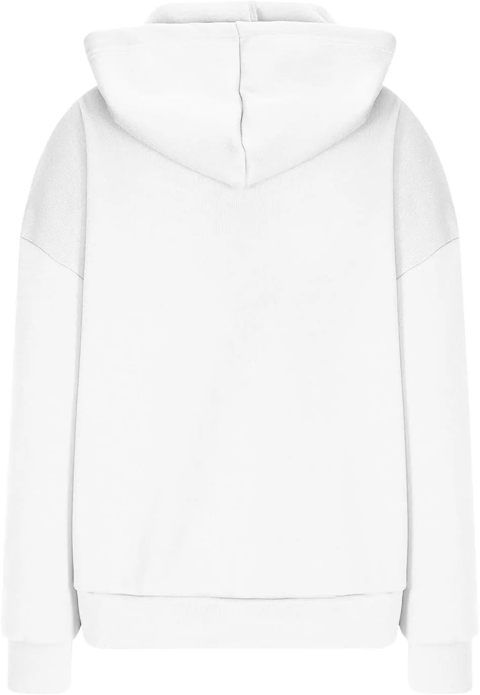 Womens Oversized Hoodies Fleece Sweatshirts Casual Long Sleeve Drop Shoulder Pullover Fall Winter Outfits Y2K Tops
